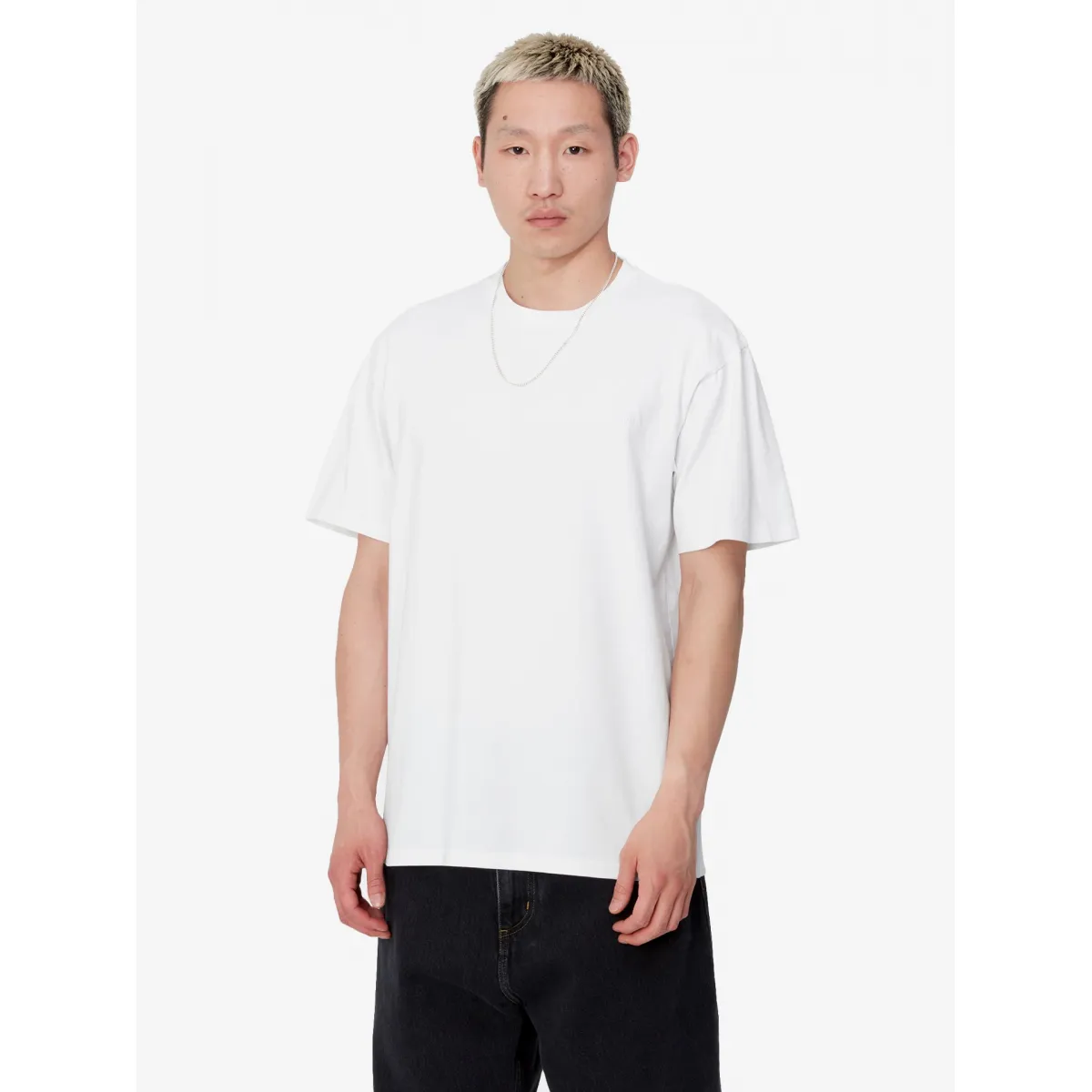 Camiseta Carhartt WIP Duster Script Blanca