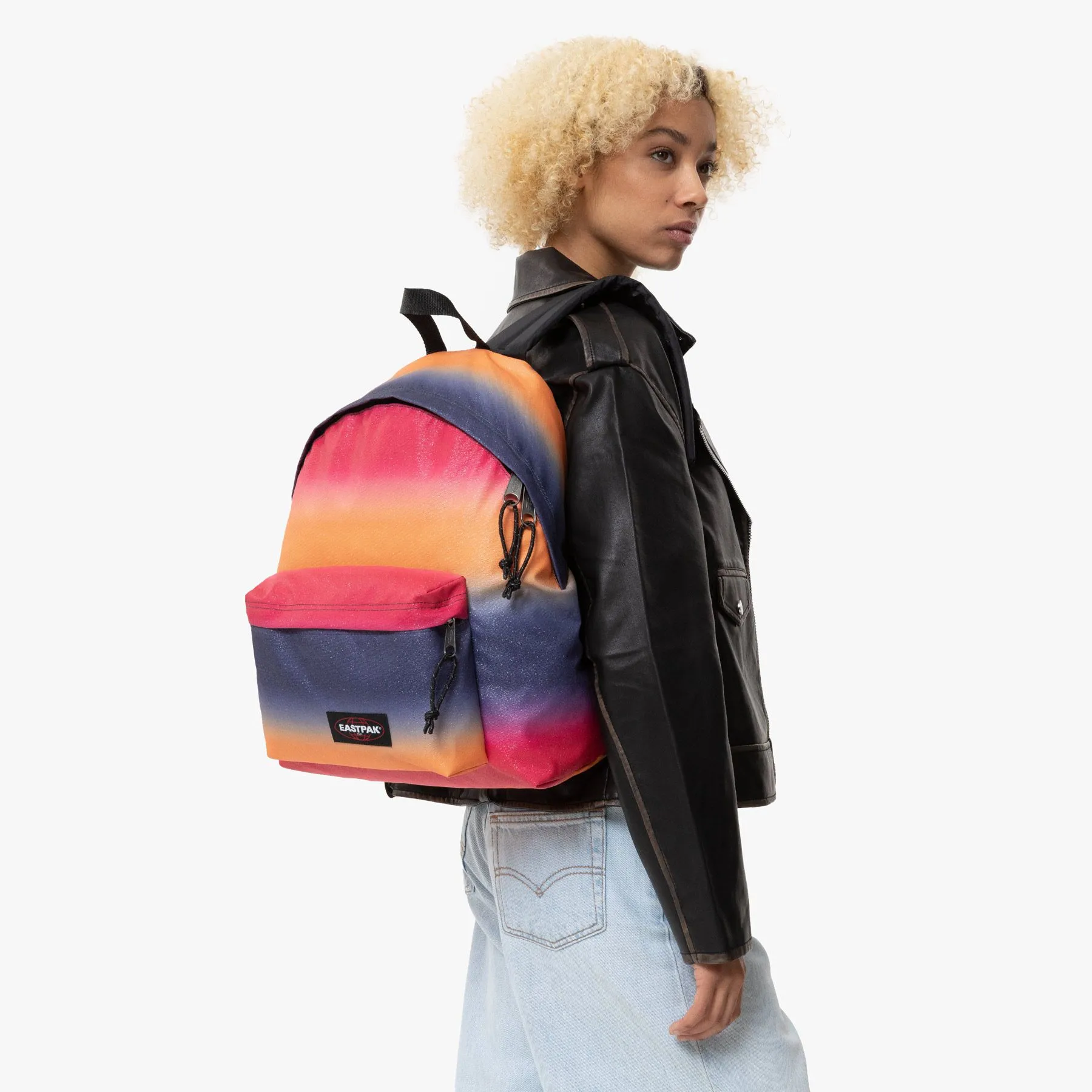 MOCHILA EASTPAK Padded Pak’r® 24 litros EK6202O7 SPARK MUL tie dye y purpurina