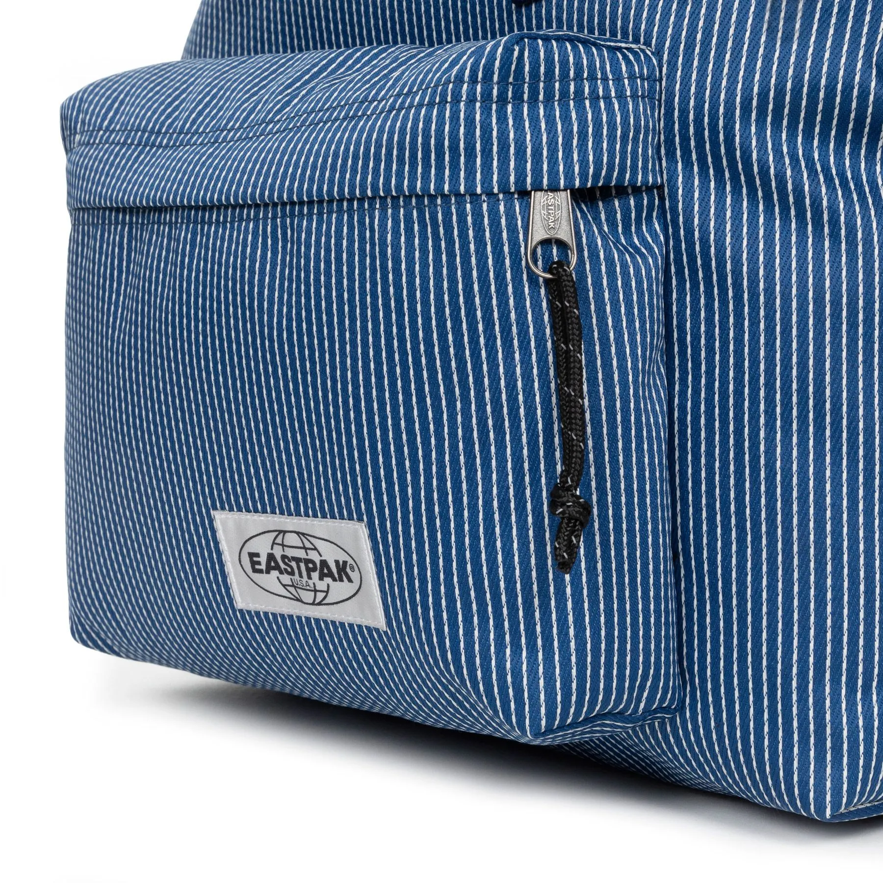 MOCHILA EASTPAK Padded Pak’r® 24 litros EK6209D8 Base EP Blue azul rayas blancas