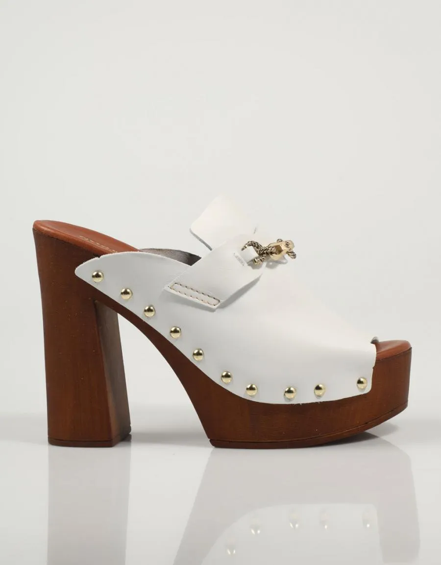  sandals GUESS Clara Fl6clr Lea01 en White 78027