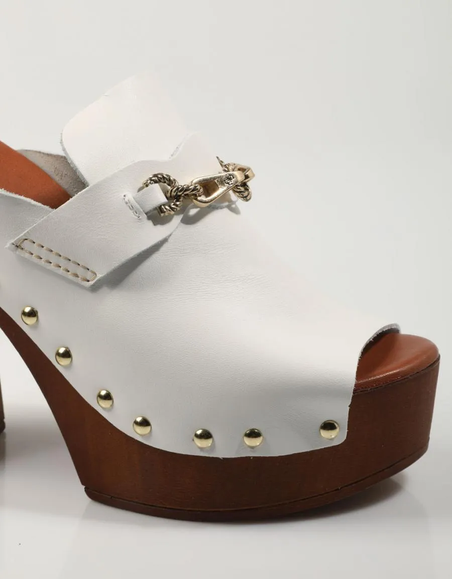  sandals GUESS Clara Fl6clr Lea01 en White 78027
